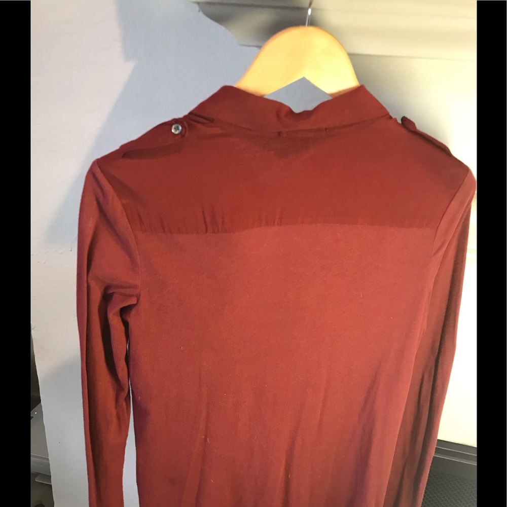 James Perse Button Blouse Size Small - image 2